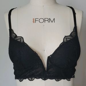 PINK light push up bra/bralette